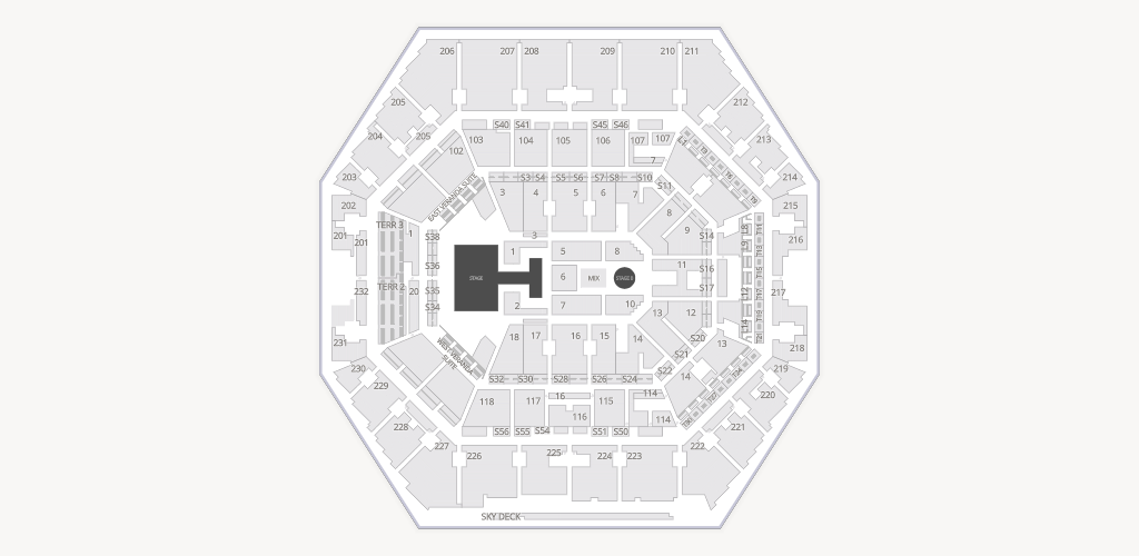 Gainbridge Fieldhouse Seating Chart