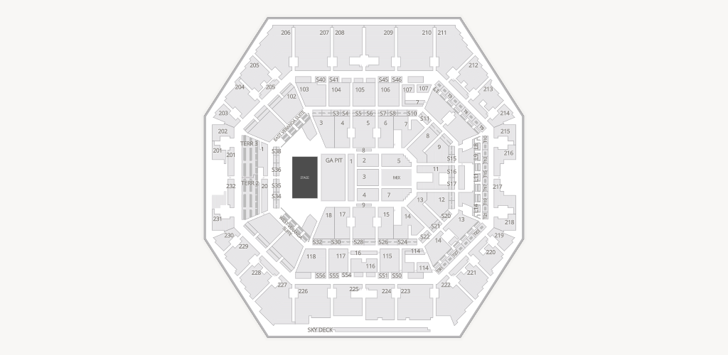 Gainbridge Fieldhouse Seating Chart
