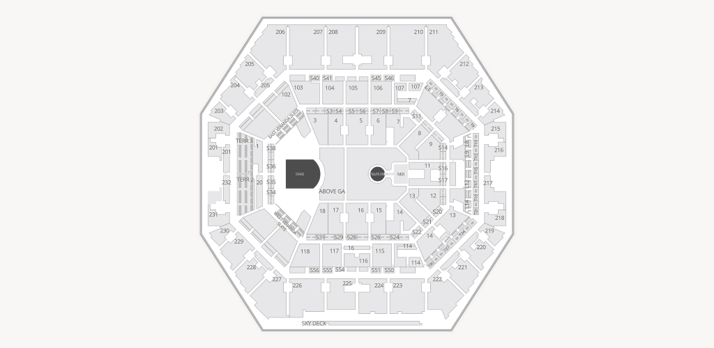 Gainbridge Fieldhouse Seating Chart