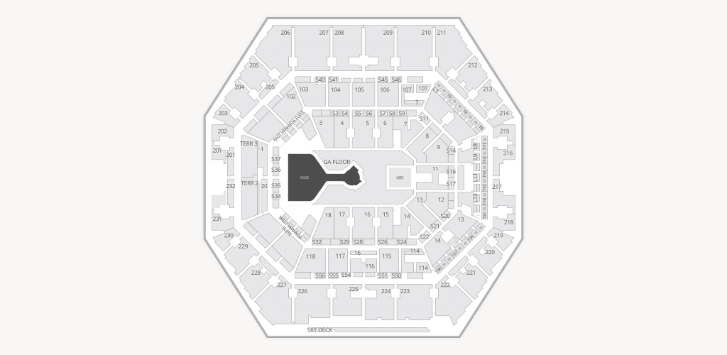 Gainbridge Fieldhouse Seating Chart
