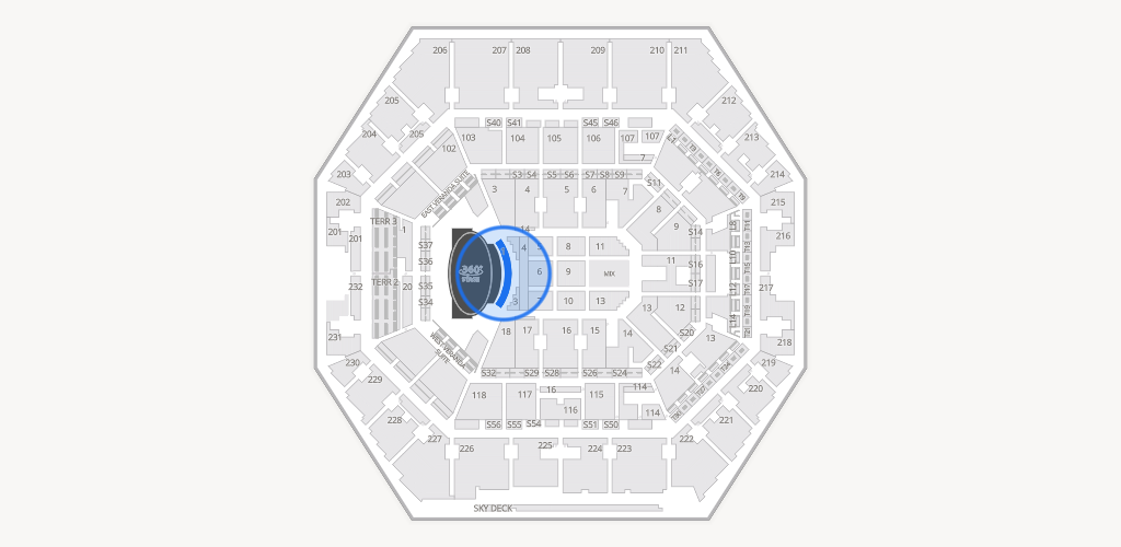 Gainbridge Fieldhouse Seating Chart
