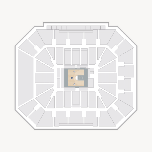Galen Center seating chart