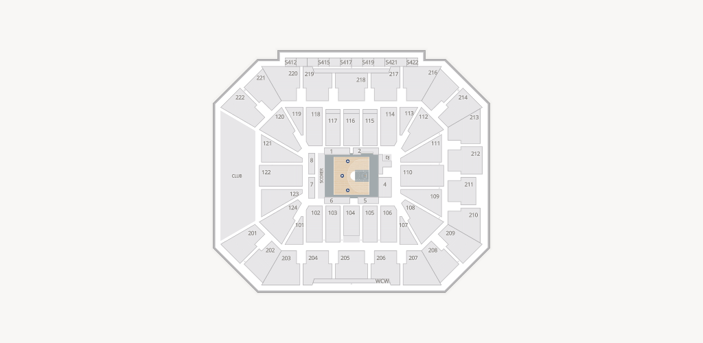 Galen Center Seating Chart