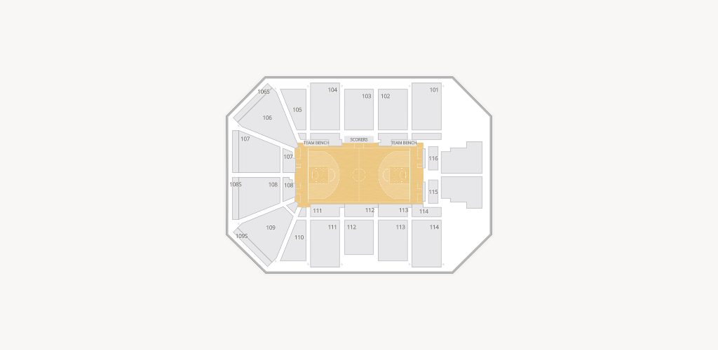 Gateway Center Arena at College Park Seating Chart
