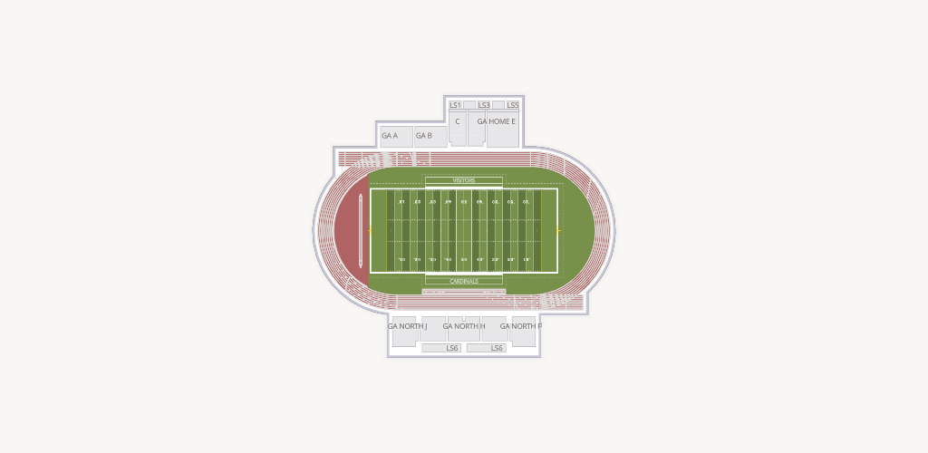 Gayle and Tom Benson Stadium Seating Chart