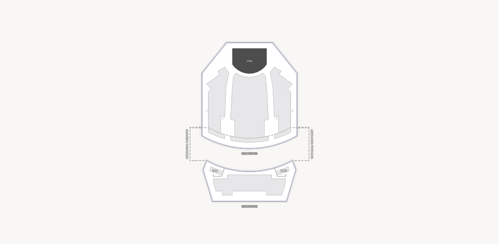 Geffen Playhouse - Gil Cates Theater Seating Chart