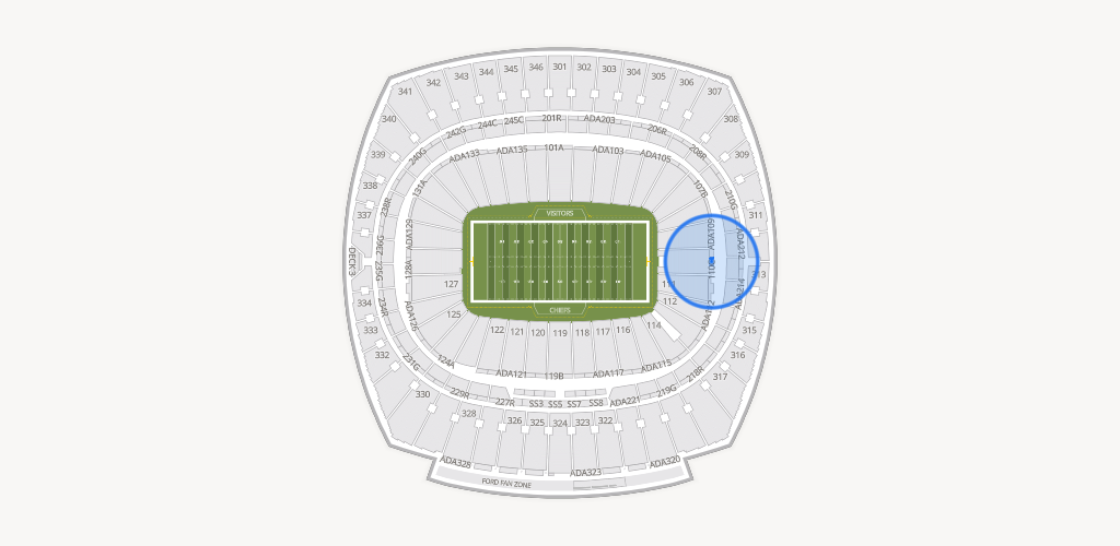 GEHA Field at Arrowhead Stadium Seating Chart