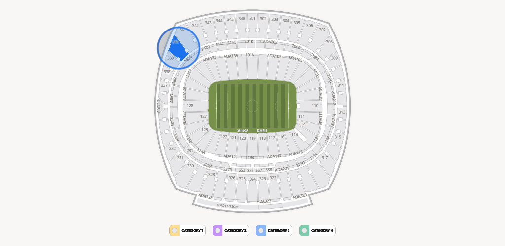 GEHA Field at Arrowhead Stadium Seating Chart