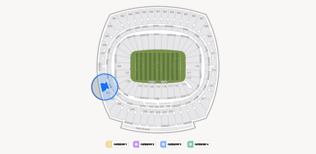 GEHA Field at Arrowhead Stadium Seating Chart