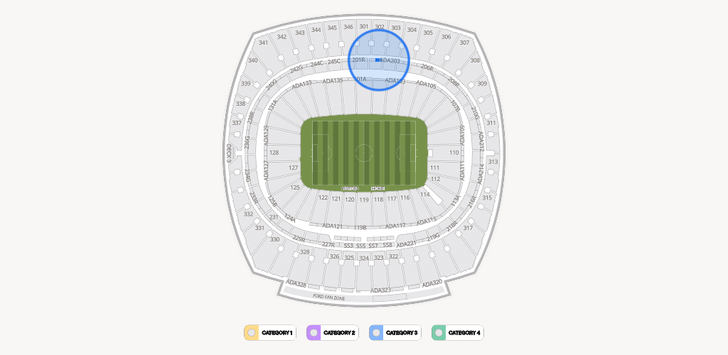 GEHA Field at Arrowhead Stadium Seating Chart