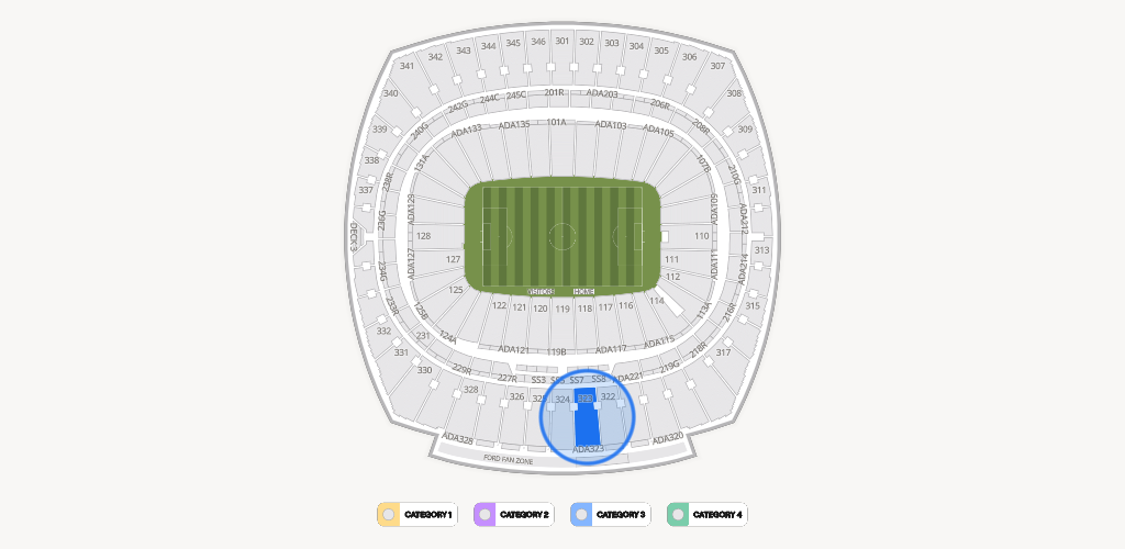 GEHA Field at Arrowhead Stadium Seating Chart