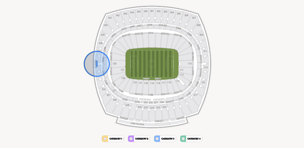 GEHA Field at Arrowhead Stadium Seating Chart