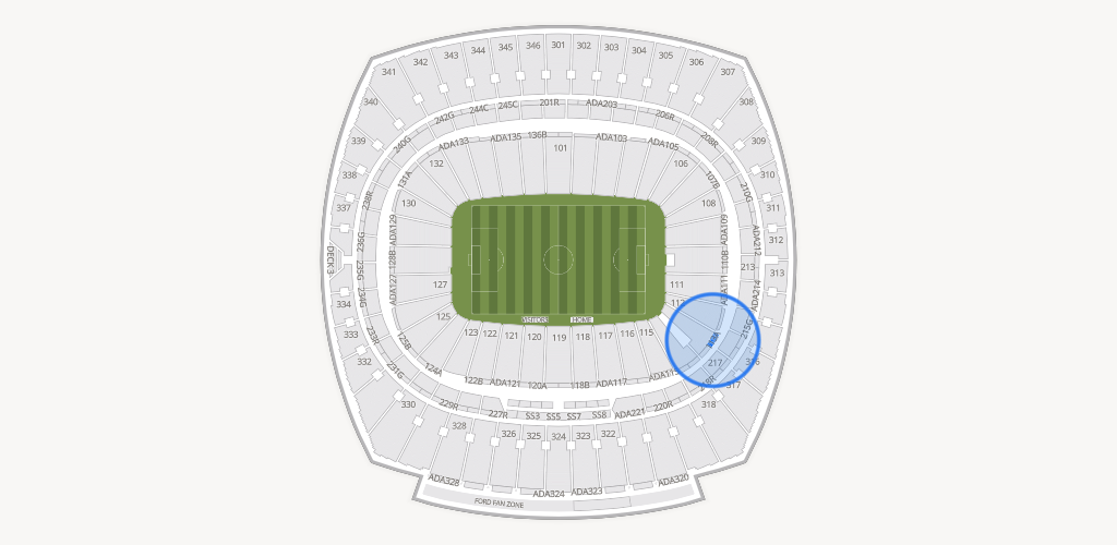GEHA Field at Arrowhead Stadium Seating Chart