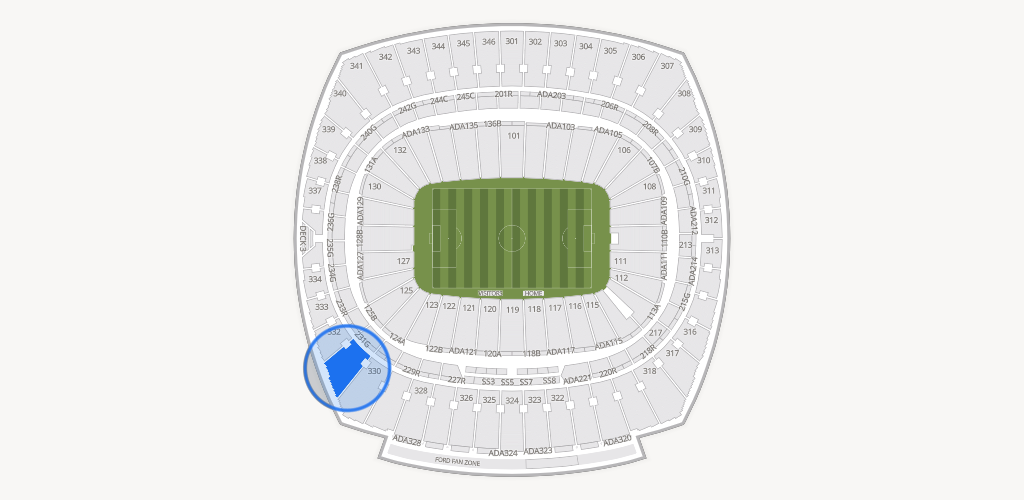 GEHA Field at Arrowhead Stadium Seating Chart