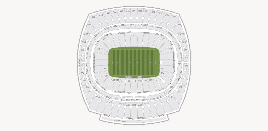 GEHA Field at Arrowhead Stadium Seating Chart