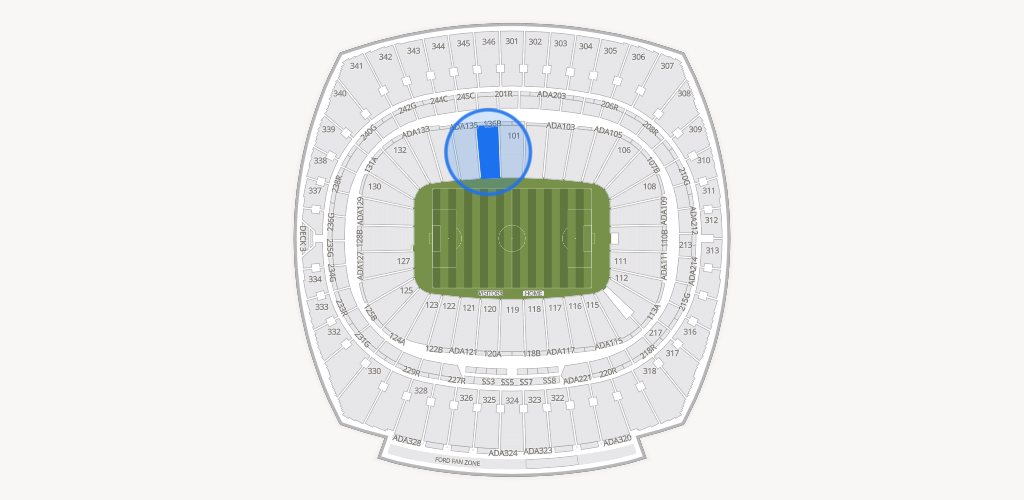 GEHA Field at Arrowhead Stadium Seating Chart