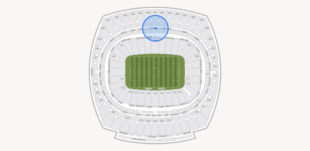 GEHA Field at Arrowhead Stadium Seating Chart