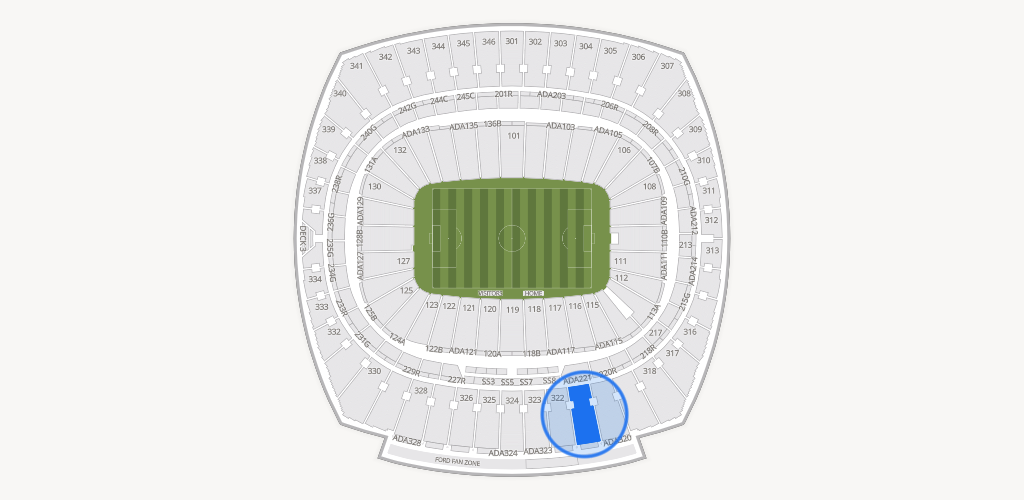 GEHA Field at Arrowhead Stadium Seating Chart