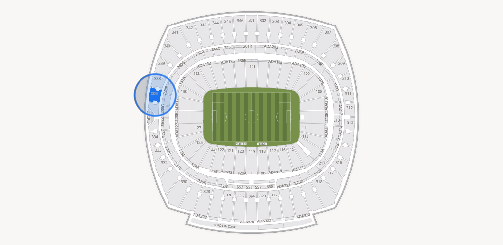 GEHA Field at Arrowhead Stadium Seating Chart