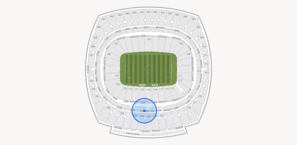 GEHA Field at Arrowhead Stadium Seating Chart