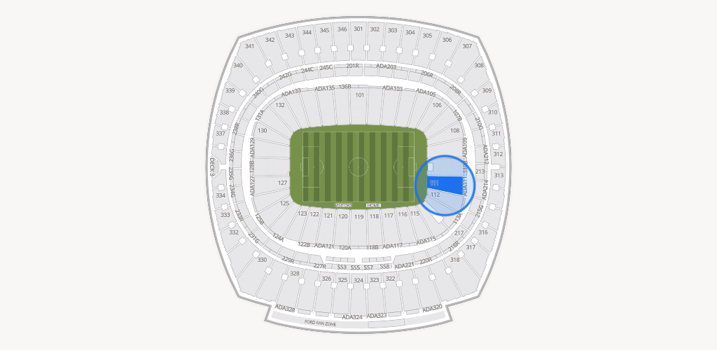 GEHA Field at Arrowhead Stadium Seating Chart