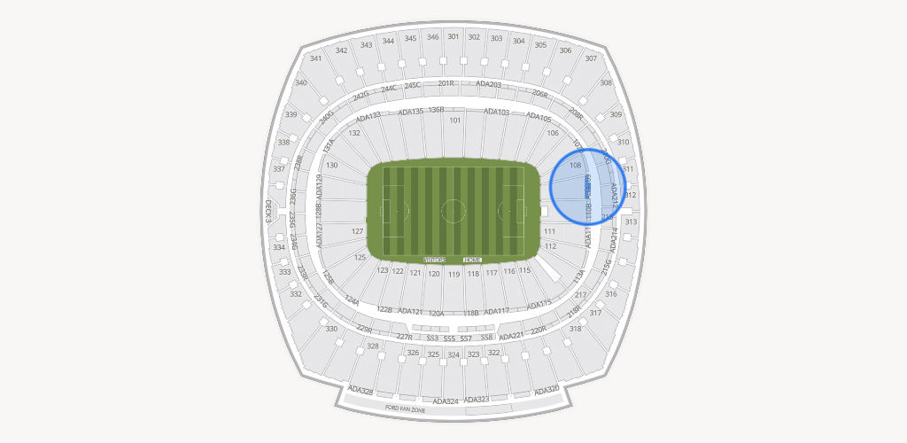 GEHA Field at Arrowhead Stadium Seating Chart