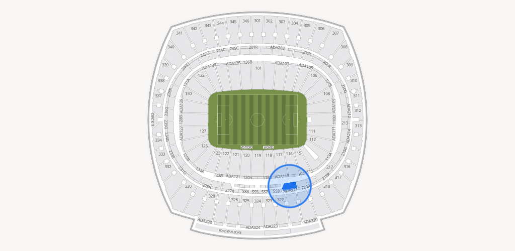 GEHA Field at Arrowhead Stadium Seating Chart