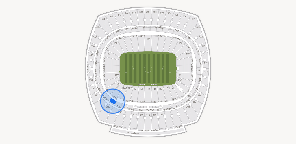 GEHA Field at Arrowhead Stadium Seating Chart