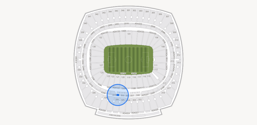 GEHA Field at Arrowhead Stadium Seating Chart