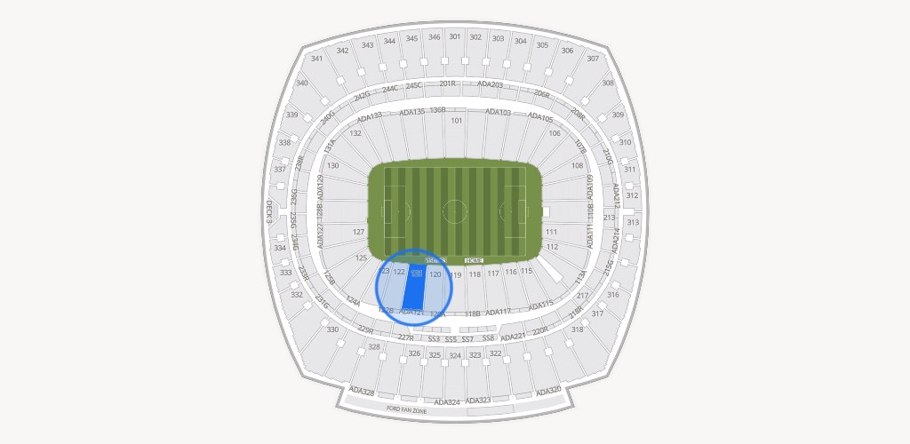 GEHA Field at Arrowhead Stadium Seating Chart