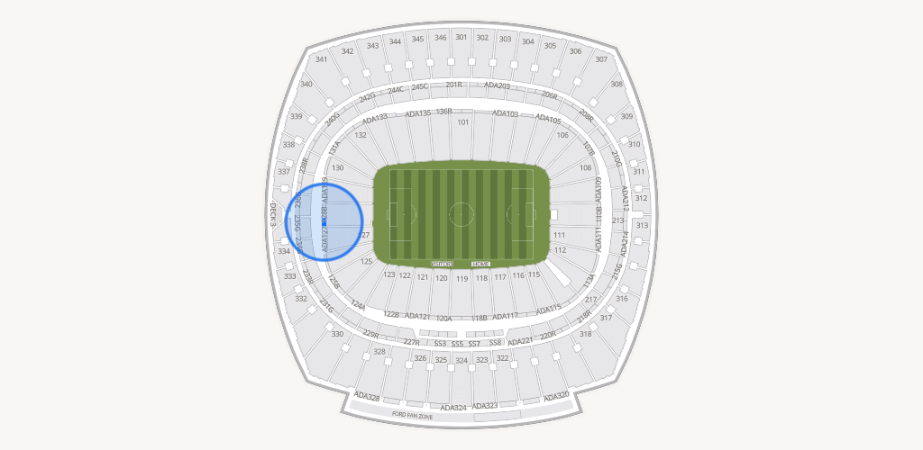 GEHA Field at Arrowhead Stadium Seating Chart