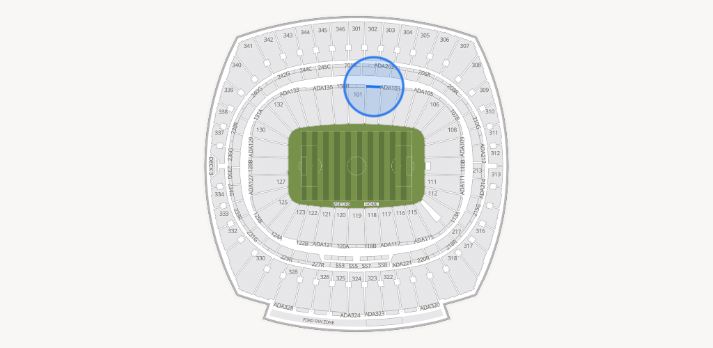 GEHA Field at Arrowhead Stadium Seating Chart