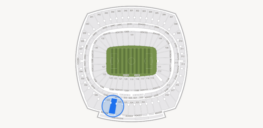 GEHA Field at Arrowhead Stadium Seating Chart