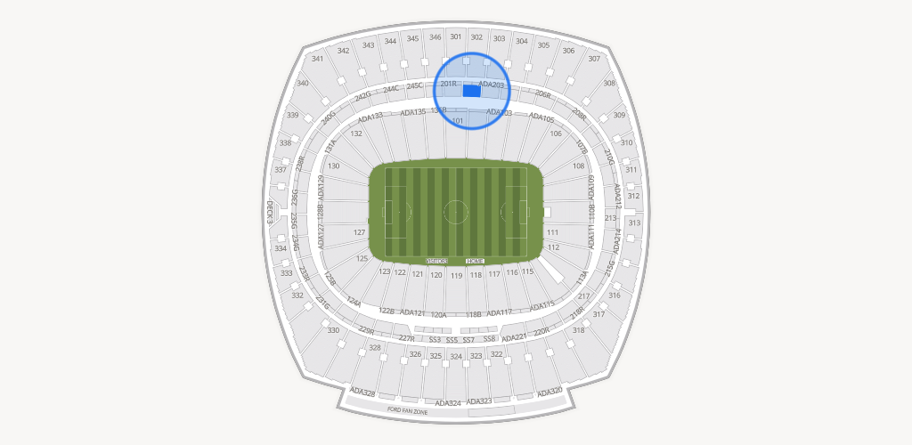 GEHA Field at Arrowhead Stadium Seating Chart