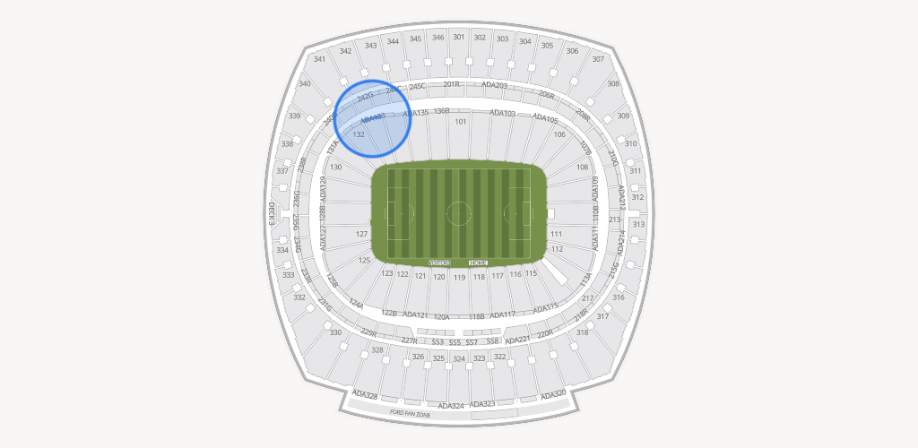 GEHA Field at Arrowhead Stadium Seating Chart