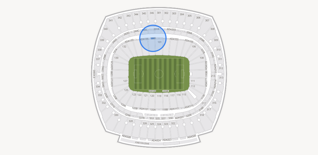 GEHA Field at Arrowhead Stadium Seating Chart