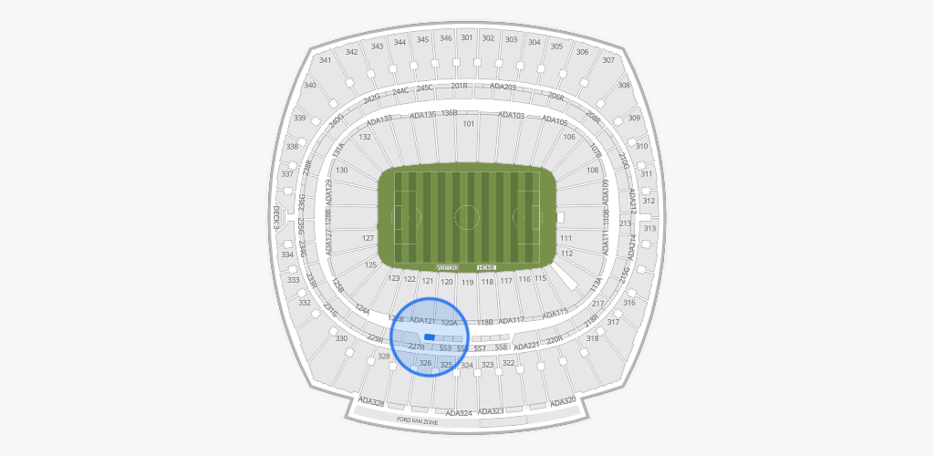 GEHA Field at Arrowhead Stadium Seating Chart
