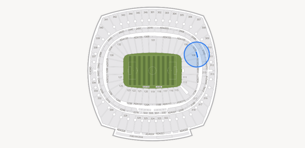 GEHA Field at Arrowhead Stadium Seating Chart