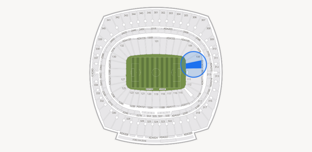 GEHA Field at Arrowhead Stadium Seating Chart
