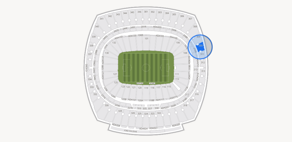 GEHA Field at Arrowhead Stadium Seating Chart