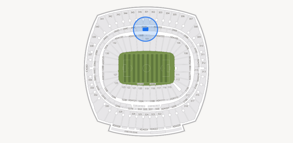 GEHA Field at Arrowhead Stadium Seating Chart