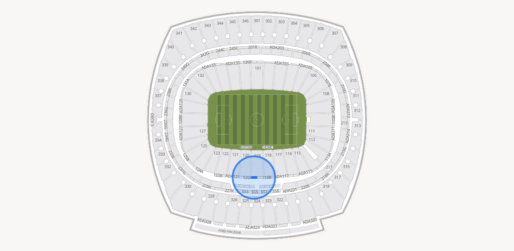 GEHA Field at Arrowhead Stadium Seating Chart