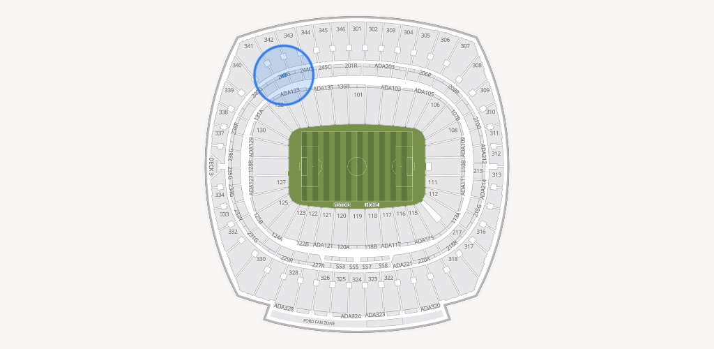 GEHA Field at Arrowhead Stadium Seating Chart