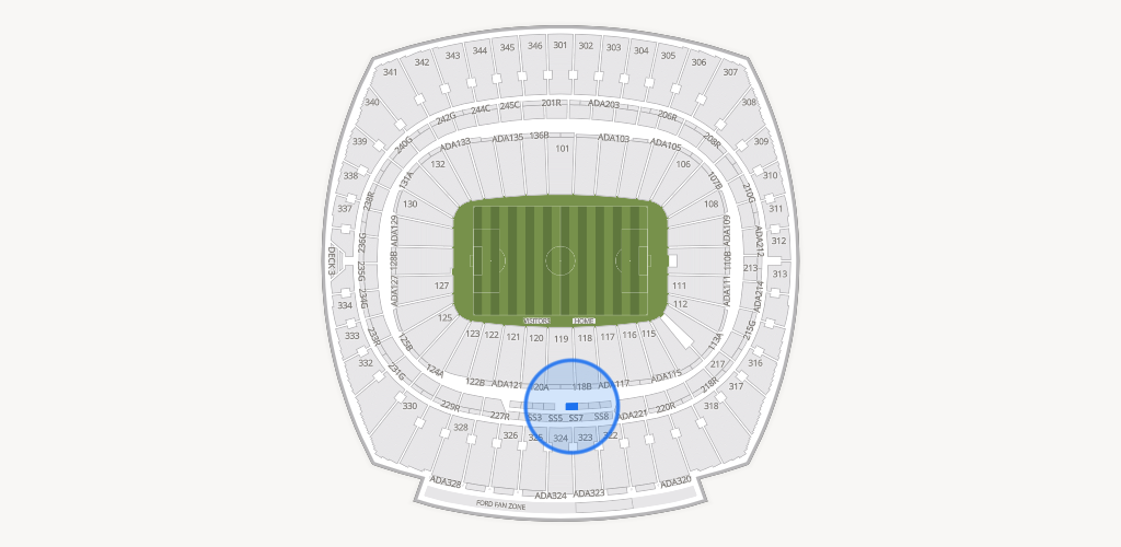 GEHA Field at Arrowhead Stadium Seating Chart