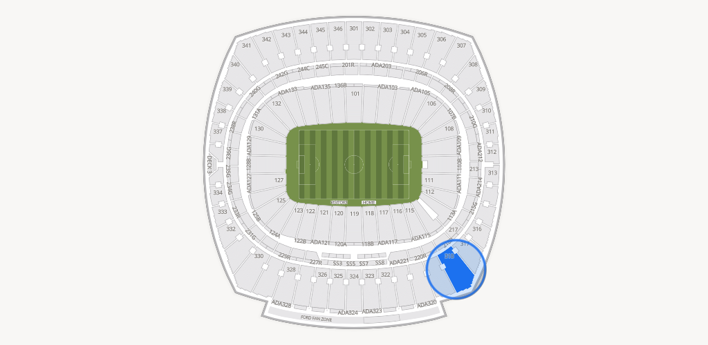 GEHA Field at Arrowhead Stadium Seating Chart