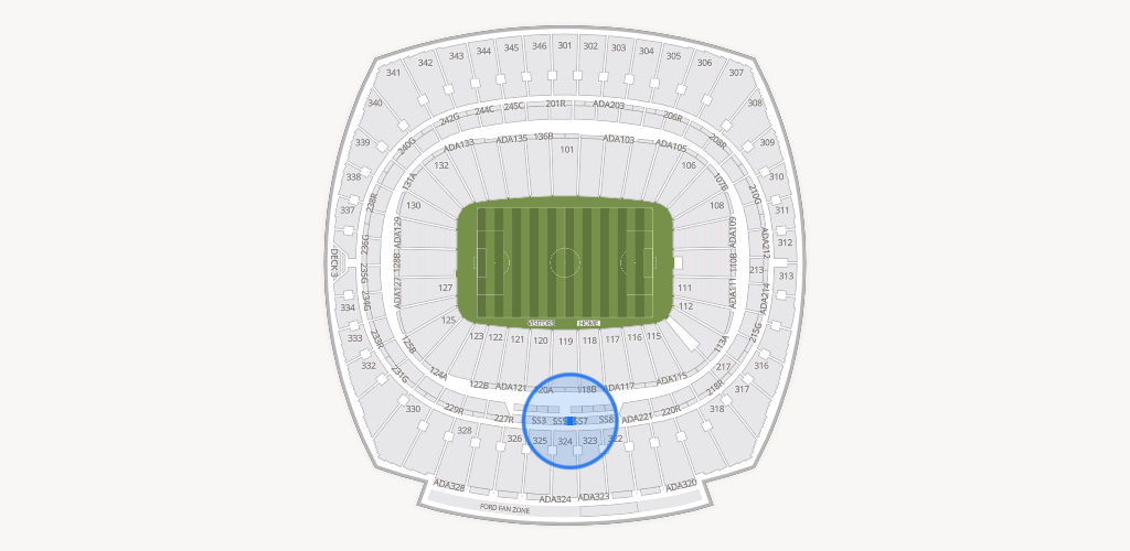 GEHA Field at Arrowhead Stadium Seating Chart