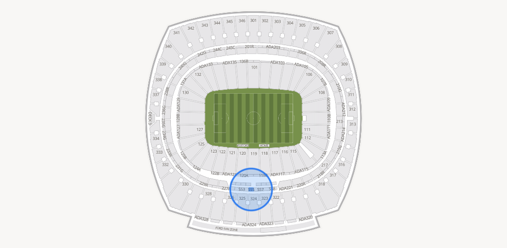 GEHA Field at Arrowhead Stadium Seating Chart