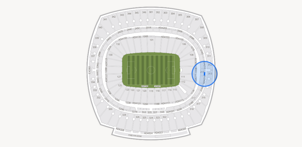 GEHA Field at Arrowhead Stadium Seating Chart