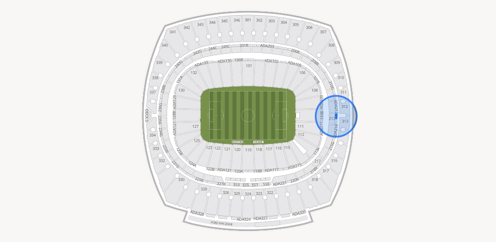 GEHA Field at Arrowhead Stadium Seating Chart