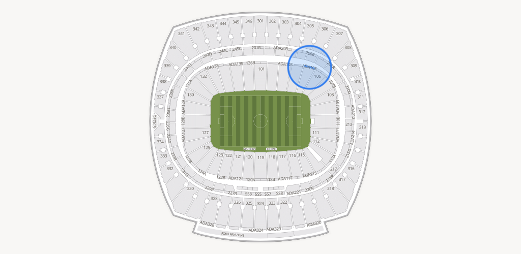 GEHA Field at Arrowhead Stadium Seating Chart